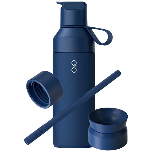 Coffret 3 en 1 promotionnel Ocean Bottle 500 ml Bleu ocean
